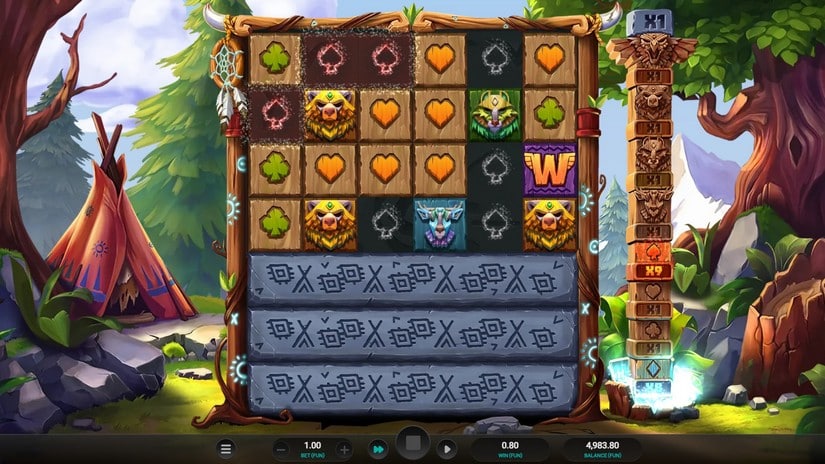 Totem Guardians Dream Drop slot screen 3