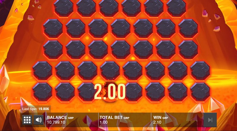 Mount Magmas (Jackpots) slot screen 5