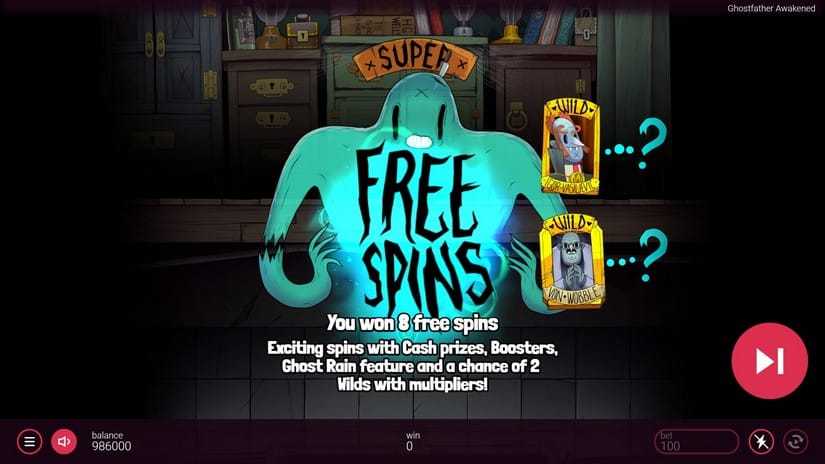 Ghostfather Awakened slot screen 3