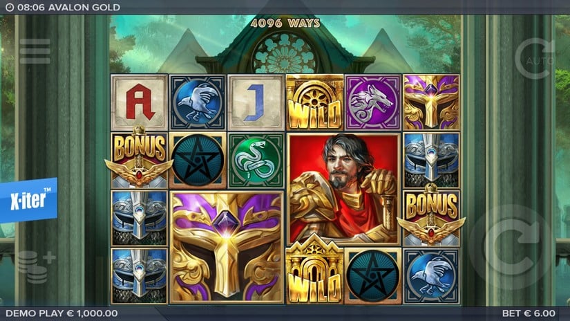 Avalon Gold slot screen 1