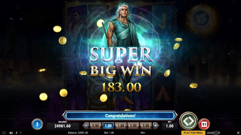 Rise of Gods Reckoning slot screen 4