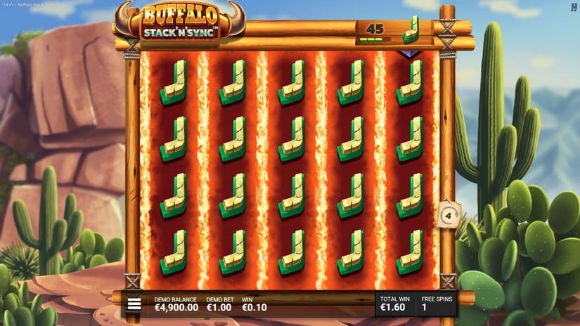 Buffalo Stack ‘n’ Sync slot screen 7