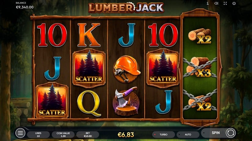 Lumber Jack slot screen 3