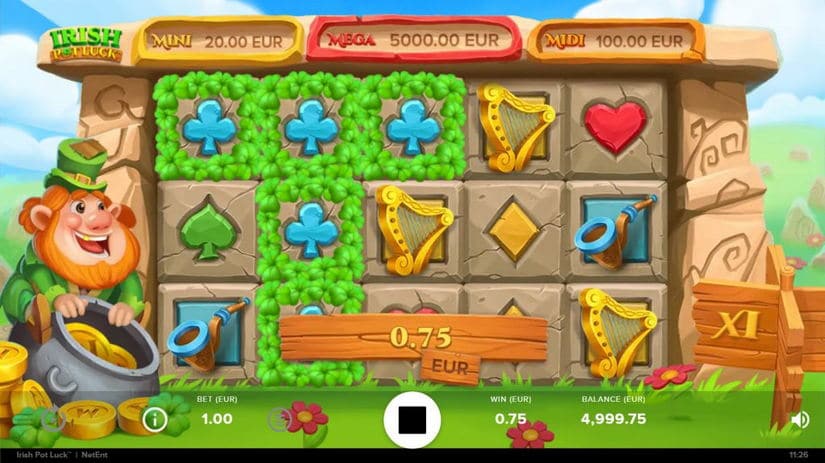 Irish Pot Luck slot screen 1