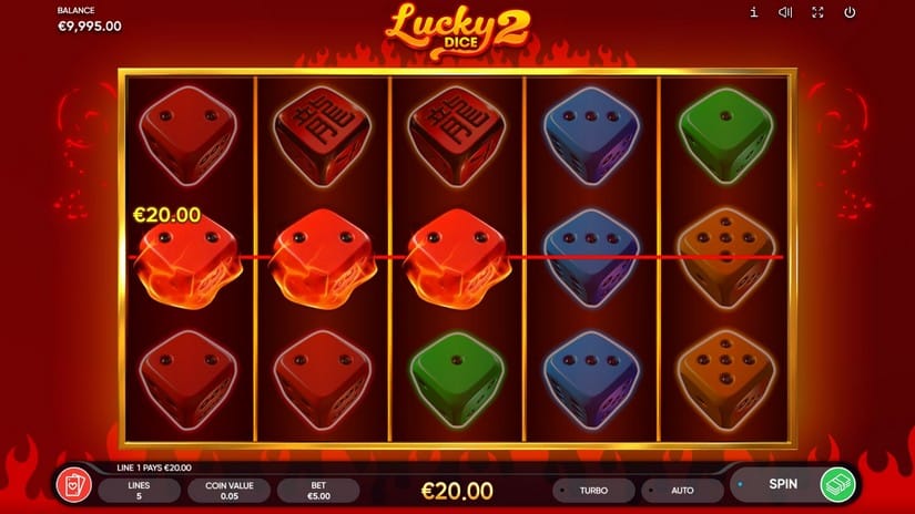 Lucky Dice 2 slot screen 2