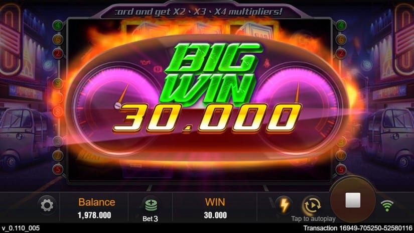 Happy Taxi slot screen 4