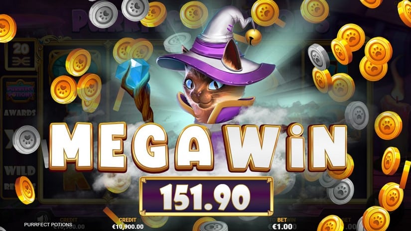 Purrfect Potions slot screen 7