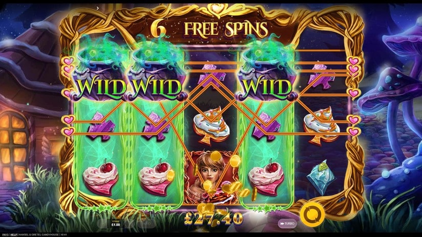 Hansel and Gretel Candyhouse slot screen 6