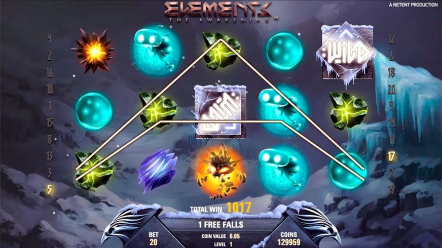 Elements: The Awakening slot screen 3