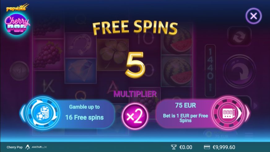 CherryPop slot screen 3