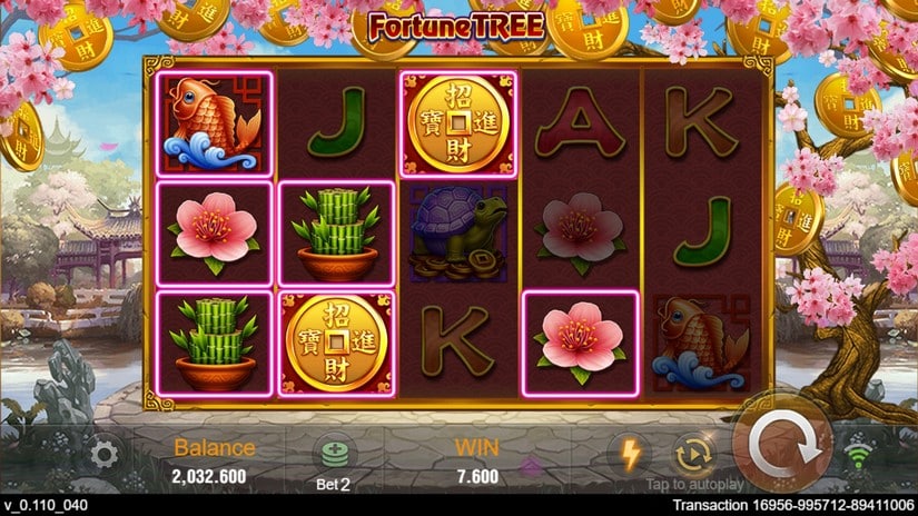 Fortune TREE slot screen 4