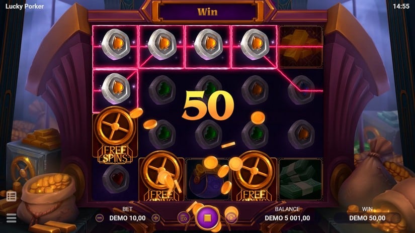 Lucky Porker slot screen 2