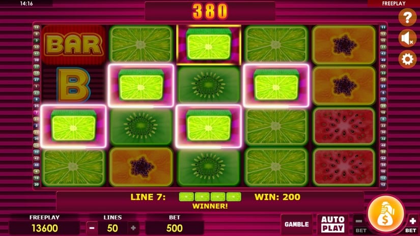 Fruit Box slot screen 2