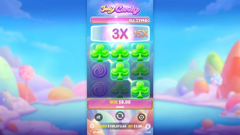 Jelly Candy slot screen 4