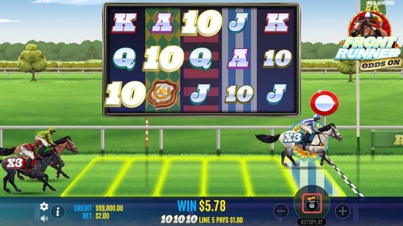 Front Runner Odds On slot screen 6