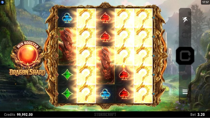 Dragon Shard slot screen 2