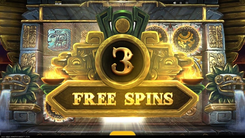 Gonzita’s Quest slot screen 5