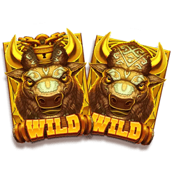 Wild Symbol of Bison Battle Slot