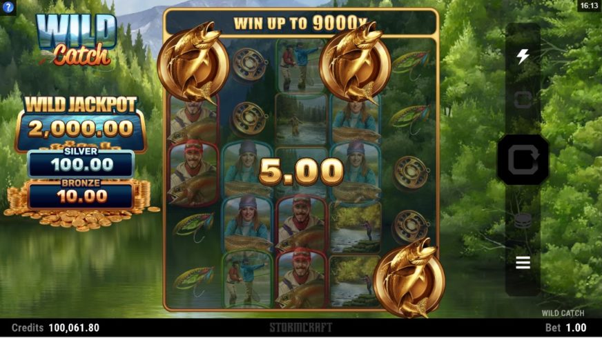 Wild Catch slot screen 4