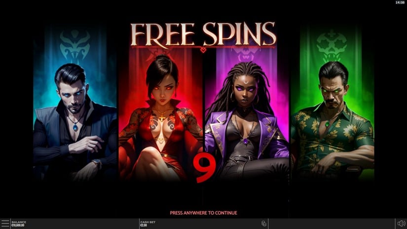 Vampire Riches DoubleMax slot screen 3