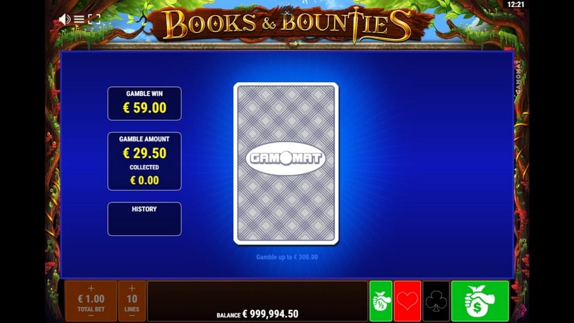 Books and Bounties slot screen 5