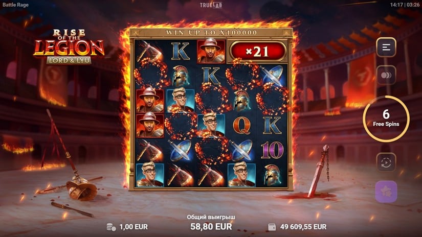 Lord & Lyu Rise of the Legion slot screen 5