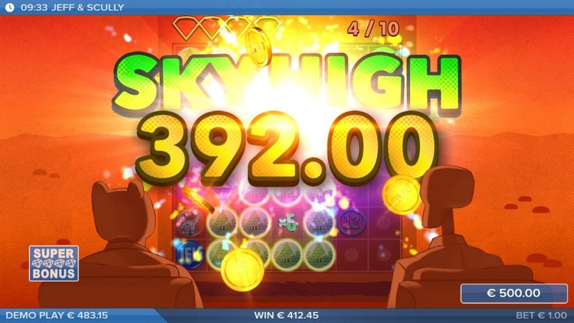 Jeff & Scully slot screen 7