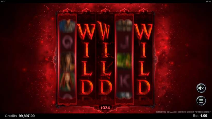 Immortal Romance Sarah’s Secret slot screen 3
