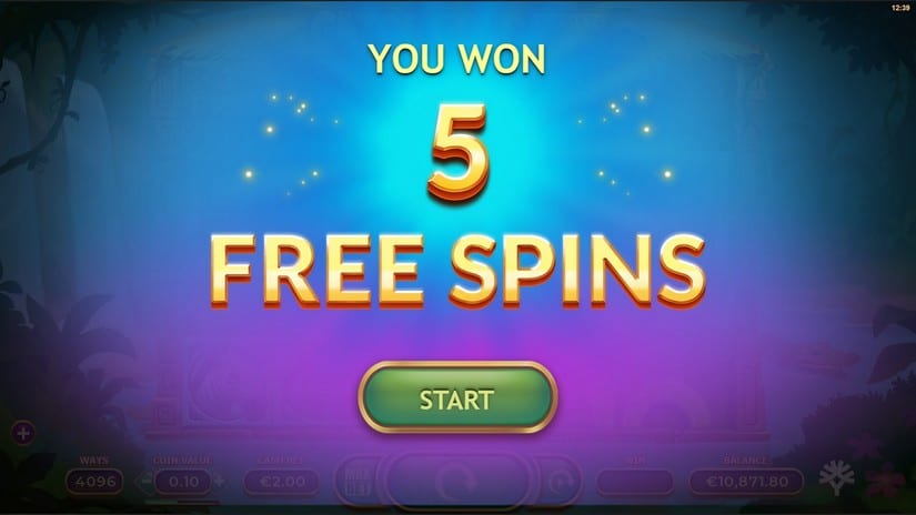 Gator Gold Deluxe Gigablox slot screen 4