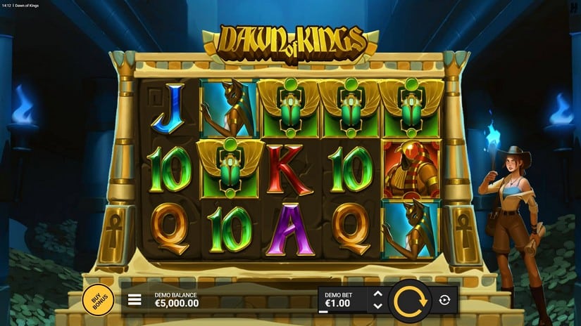 Dawn of Kings slot screen 1