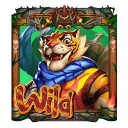 Wild Symbol of Temple Frenzy Lightning Chase Slot