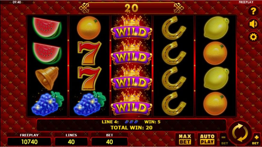 Grand Fruits slot screen 2