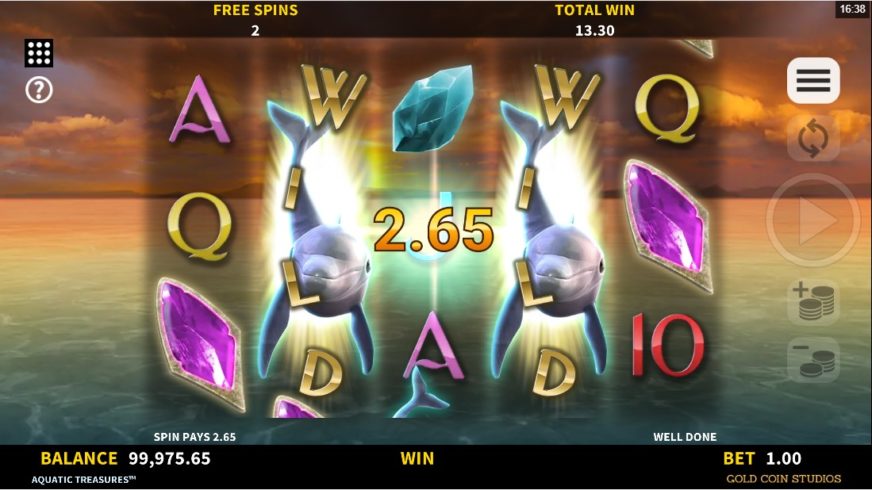 Aquatic Treasures slot screen 5