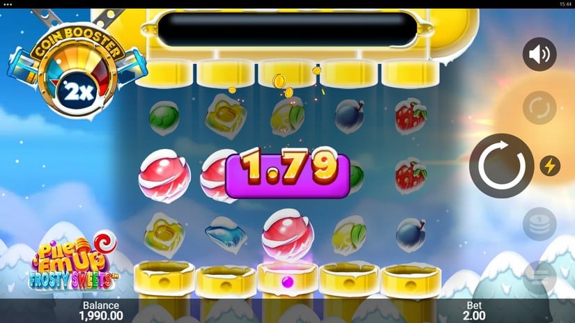 Pile ‘Em Up Frosty Sweets slot screen 3