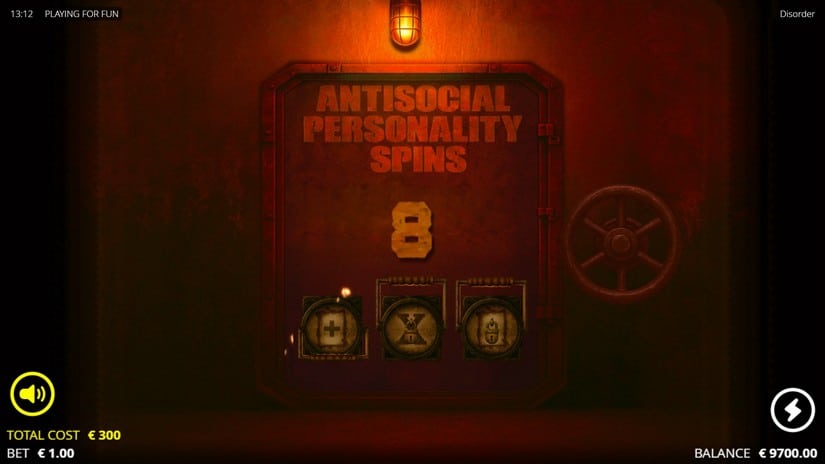 Disorder slot screen 3