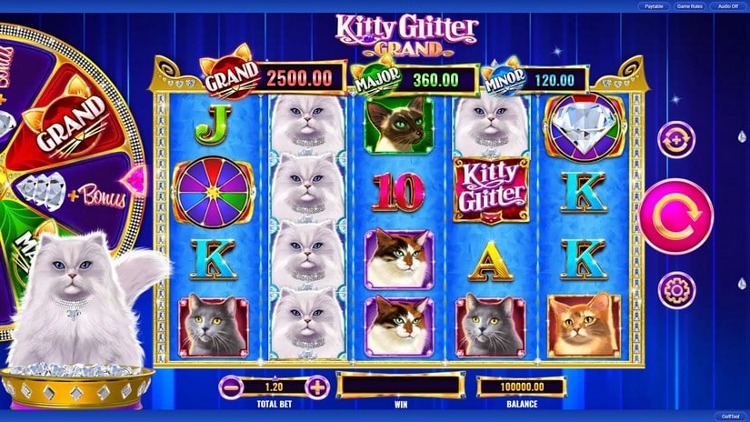 Kitty Glitter Grand slot screen 1
