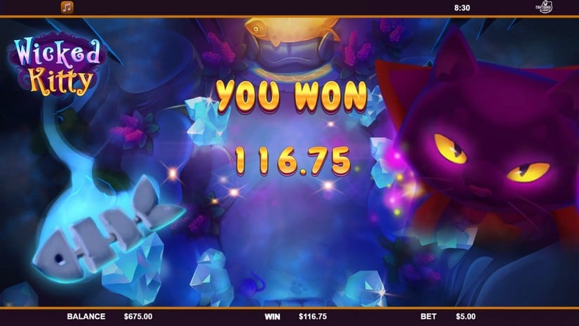 Wicked Kitty slot screen 7