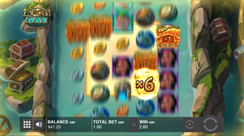 Booty Bay slot screen 3