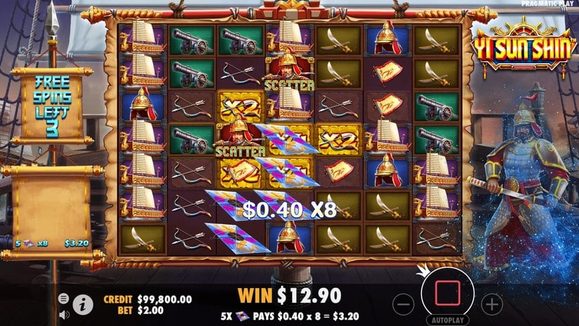 Yi Sun Shin slot screen 5