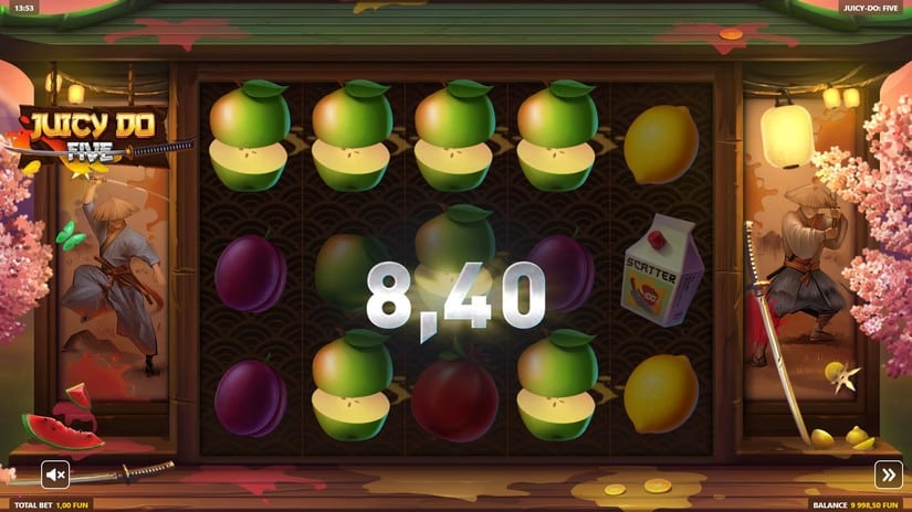 Juicy Do Five slot screen 2