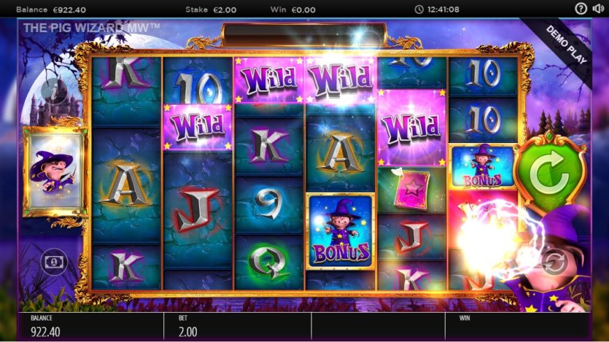 The Pig Wizard Megaways slot screen 4