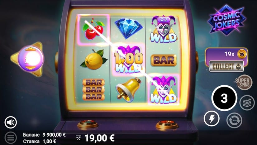 Cosmic Jokers slot screen 3