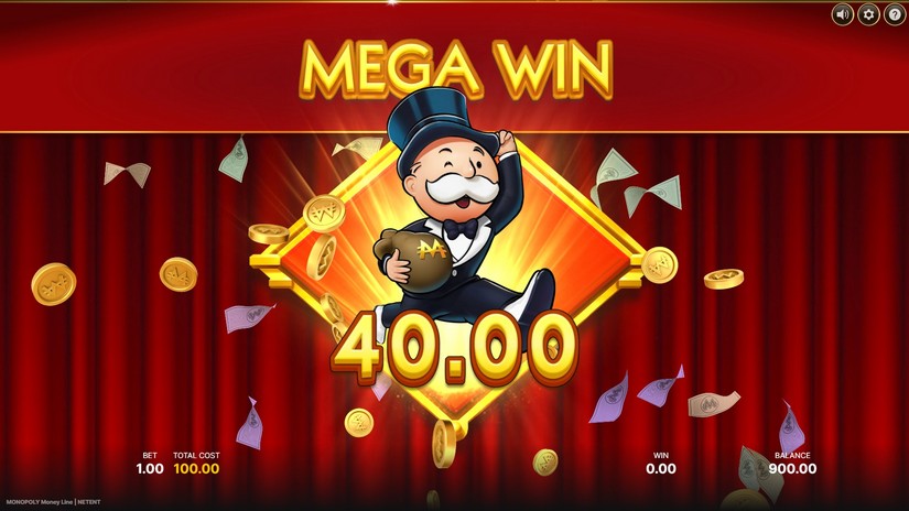 Monopoly Money Line slot screen 5