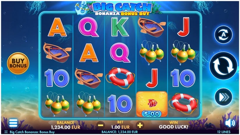 Big Catch Bonanza: Bonus Buy slot screen 1