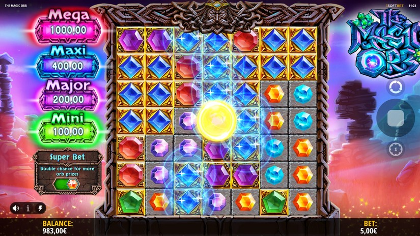 The Magic Orb Hold & Win slot screen 3