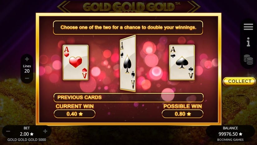 Gold Gold Gold 5000 slot screen 4