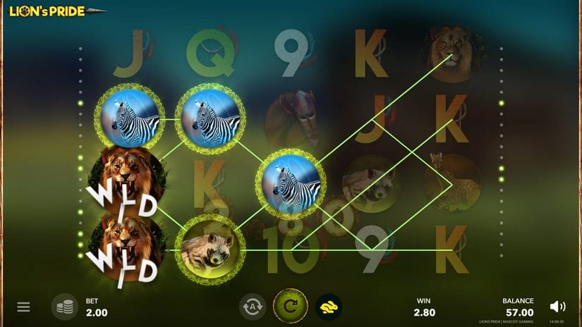 Lion’s Pride slot screen 3