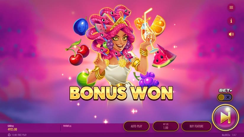 MeJUICEa slot screen 3