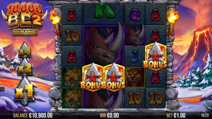 10000 BC 2 DoubleMax slot screen 2