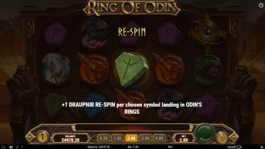 Ring of Odin slot screen 2
